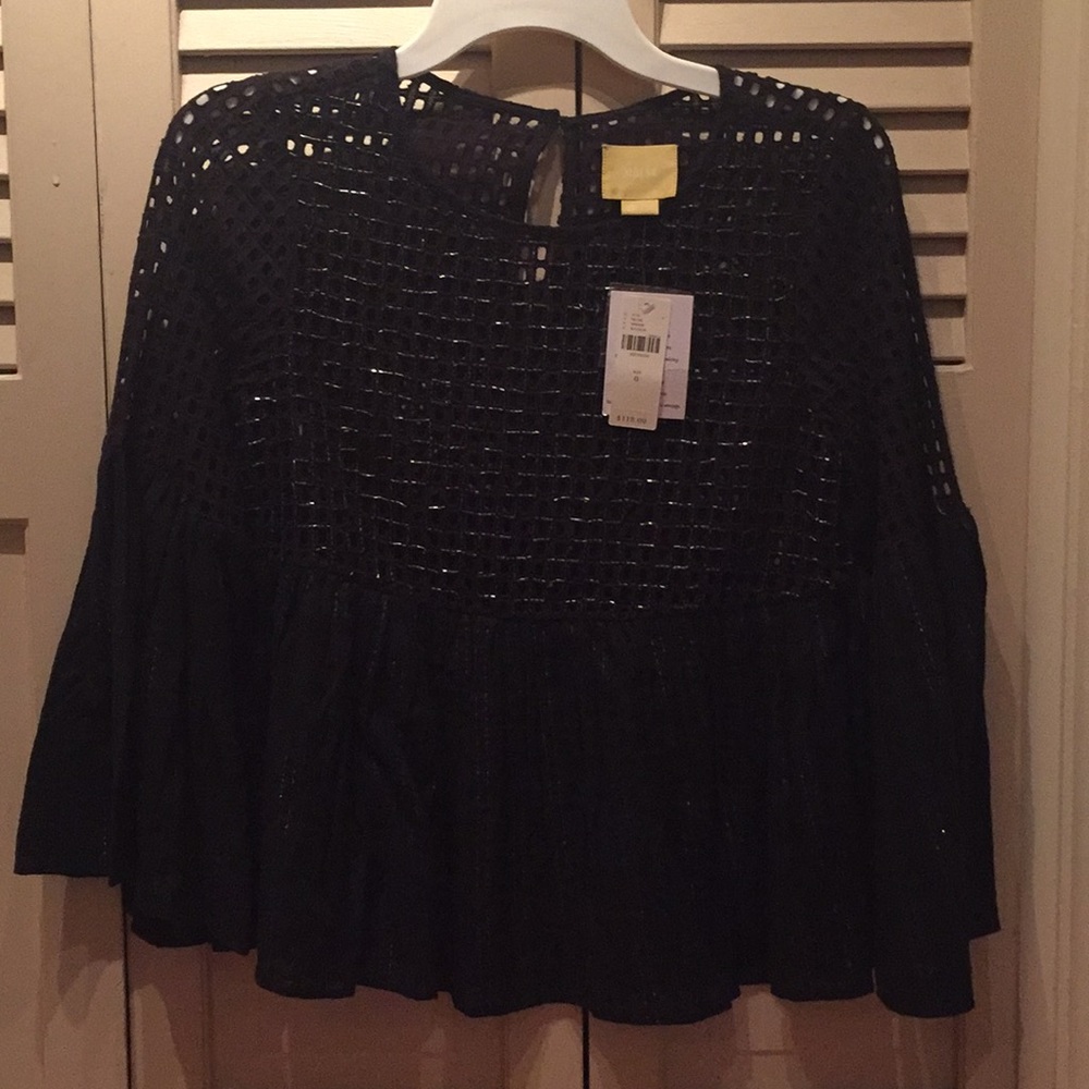 Anthropologie long sleeve blouse